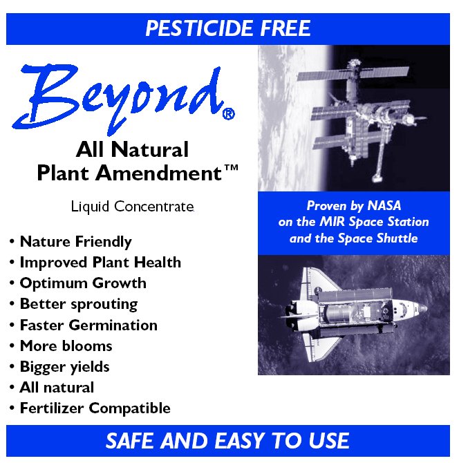 BEYOND Plant Amendment label